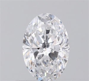 Picture of Natural Diamond 0.50 Carats, Oval with  Cut, D Color, VVS1 Clarity and Certified by GIA