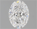Natural Diamond 1.50 Carats, Oval with  Cut, D Color, SI2 Clarity and Certified by GIA