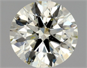 Diamante Natural 1.30 quilates, Redondo , Color N, claridad SI2 y certificado GIA
