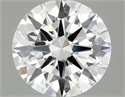 Lab Grown Diamond 1.19 Carats, Round with Ideal Cut, E Color, VVS2 Clarity and Certified by IGI