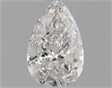 Natural Diamond 0.70 Carats, Pear with  Cut, F Color, SI2 Clarity and Certified by GIA