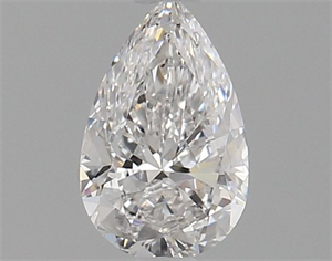 Picture of Natural Diamond 0.70 Carats, Pear with  Cut, F Color, SI2 Clarity and Certified by GIA