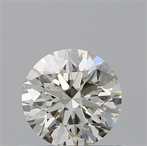 Picture of Natural Diamond 0.55 Carats, Round with Excellent Cut, K Color, VVS2 Clarity and Certified by GIA