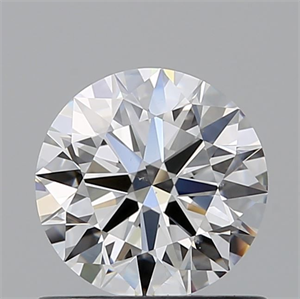 Picture of Natural Diamond 0.80 Carats, Round with Excellent Cut, F Color, VS2 Clarity and Certified by GIA