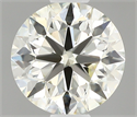 Diamante Natural 0.70 quilates, Redondo , Color K, claridad VVS1 y certificado IGI
