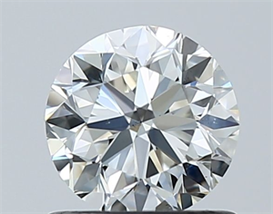 Picture of Natural Diamond 0.90 Carats, Round with Very Good Cut, G Color, VS2 Clarity and Certified by GIA