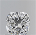 Diamante Natural 0.50 quilates, Del cojín , Color E, claridad VS2 y certificado GIA