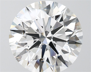 Picture of Lab Grown Diamond 10.02 Carats, Round with Ideal Cut, E Color, VVS2 Clarity and Certified by IGI