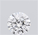 Lab Grown Diamond 1.18 Carats, Round with Ideal Cut, D Color, VS1 Clarity and Certified by IGI