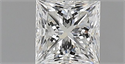 Natural Diamond 0.51 Carats, Princess with  Cut, G Color, IF Clarity and Certified by IGI