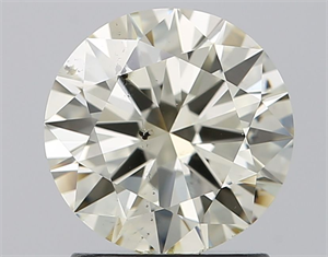 Foto Diamante Natural 1.50 quilates, Redondo , Color L, claridad SI1 y certificado IGI de