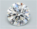 Lab Grown Diamond 4.04 Carats, Round with Ideal Cut, E Color, VVS2 Clarity and Certified by IGI