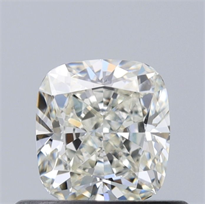 Picture of Natural Diamond 0.47 Carats, Cushion with  Cut, J Color, VVS2 Clarity and Certified by GIA