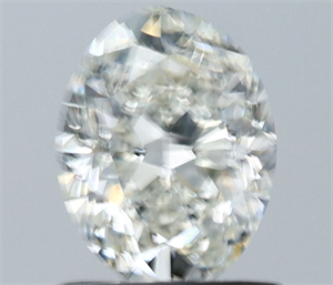 Picture of Natural Diamond 0.90 Carats, Oval with  Cut, H Color, VVS1 Clarity and Certified by IGI