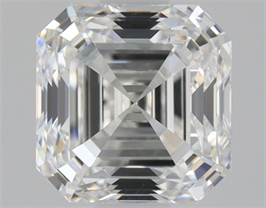 Foto Diamante Natural 1.01 quilates, Asscher , Color F, claridad VVS1 y certificado GIA de