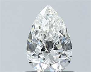 Foto Diamante Natural 0.70 quilates, De pera , Color H, claridad SI2 y certificado GIA de