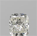 Natural Diamond 0.71 Carats, Cushion with  Cut, J Color, VVS1 Clarity and Certified by GIA