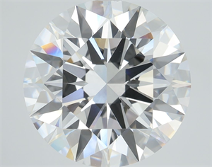 Picture of Lab Grown Diamond 4.19 Carats, Round with Ideal Cut, E Color, VVS1 Clarity and Certified by IGI