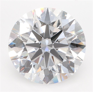 Picture of Lab Grown Diamond 5.29 Carats, Round with Excellent Cut, D Color, VVS1 Clarity and Certified by GIA