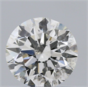 Natural Diamond 0.70 Carats, Round with Excellent Cut, I Color, I1 Clarity and Certified by GIA