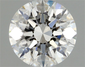 Picture of Natural Diamond 0.41 Carats, Round with Excellent Cut, E Color, VVS1 Clarity and Certified by GIA