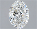 Natural Diamond 2.50 Carats, Oval with  Cut, G Color, VS1 Clarity and Certified by GIA