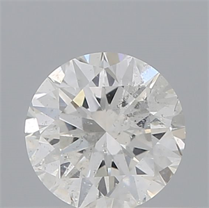 Picture of Natural Diamond 0.50 Carats, Round with Very Good Cut, G Color, I1 Clarity and Certified by IGI