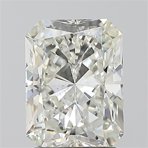 Picture of Natural Diamond 2.02 Carats, Radiant with  Cut, J Color, SI1 Clarity and Certified by GIA