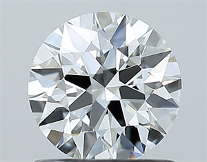 Picture of Natural Diamond 0.85 Carats, Round with Excellent Cut, G Color, VS2 Clarity and Certified by GIA
