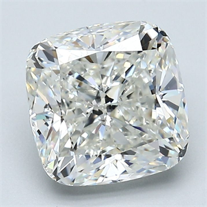 Foto Diamante Natural 3.03 quilates, Del cojín , Color I, claridad SI1 y certificado GIA de