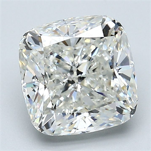 Foto Diamante Natural 3.03 quilates, Del cojín , Color I, claridad SI1 y certificado GIA de