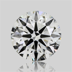 Picture of Natural Diamond 2.55 Carats, Round with Excellent Cut, H Color, VVS2 Clarity and Certified by GIA