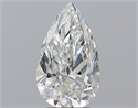 Diamante Natural 2.50 quilates, De pera , Color F, claridad SI1 y certificado GIA