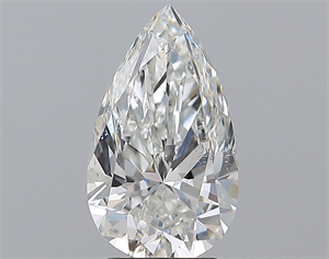 Picture of Natural Diamond 2.50 Carats, Pear with  Cut, F Color, SI1 Clarity and Certified by GIA