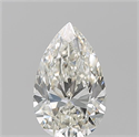 Natural Diamond 1.03 Carats, Pear with  Cut, J Color, SI1 Clarity and Certified by GIA