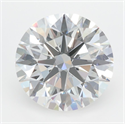 Del inventario de diamantes de laboratorio, 3.29 quilates, Redondo , Color F, claridad VVS1 y certificado IGI