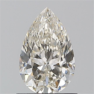 Picture of Natural Diamond 0.90 Carats, Pear with  Cut, J Color, VS1 Clarity and Certified by GIA