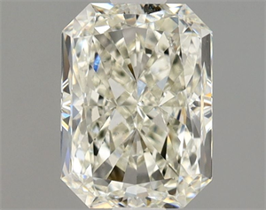 Picture of Natural Diamond 1.01 Carats, Radiant with  Cut, K Color, VS2 Clarity and Certified by GIA
