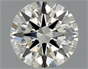 Diamante Natural 1.00 quilates, Redondo , Color J, claridad SI1 y certificado IGI