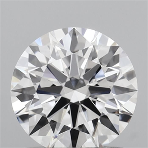 Picture of Lab Grown Diamond 1.02 Carats, Round with Ideal Cut, D Color, VVS2 Clarity and Certified by IGI