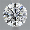 Del inventario de diamantes de laboratorio, 2.07 quilates, Redondo , Color F, claridad VVS2 y certificado IGI