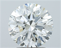 Natural Diamond 2.50 Carats, Round with Excellent Cut, I Color, VS2 Clarity and Certified by GIA