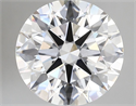 Lab Grown Diamond 4.26 Carats, Round with Ideal Cut, D Color, VS1 Clarity and Certified by IGI