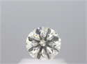 Natural Diamond 0.50 Carats, Round with Very Good Cut, K Color, SI2 Clarity and Certified by GIA