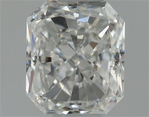 Picture of Natural Diamond 0.30 Carats, Radiant with  Cut, G Color, SI2 Clarity and Certified by GIA