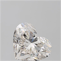 Natural Diamond 7.05 Carats, Heart with  Cut, J Color, IF Clarity and Certified by GIA