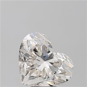 Foto Diamante Natural 7.05 quilates, Corazón , Color J, claridad IF y certificado GIA de