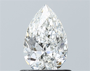 Picture of Natural Diamond 0.70 Carats, Pear with  Cut, G Color, VS2 Clarity and Certified by GIA