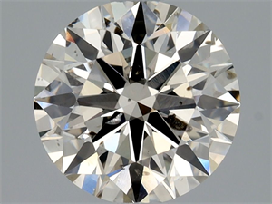 Foto Diamante Natural 1.51 quilates, Redondo , Color K, claridad SI2 y certificado HRD de