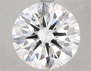 Picture of Lab Grown Diamond 5.05 Carats, Round with Ideal Cut, E Color, VVS2 Clarity and Certified by IGI